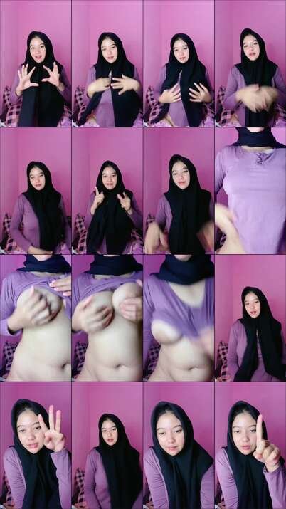 Tiktoker hijab tobrut mentul mentul